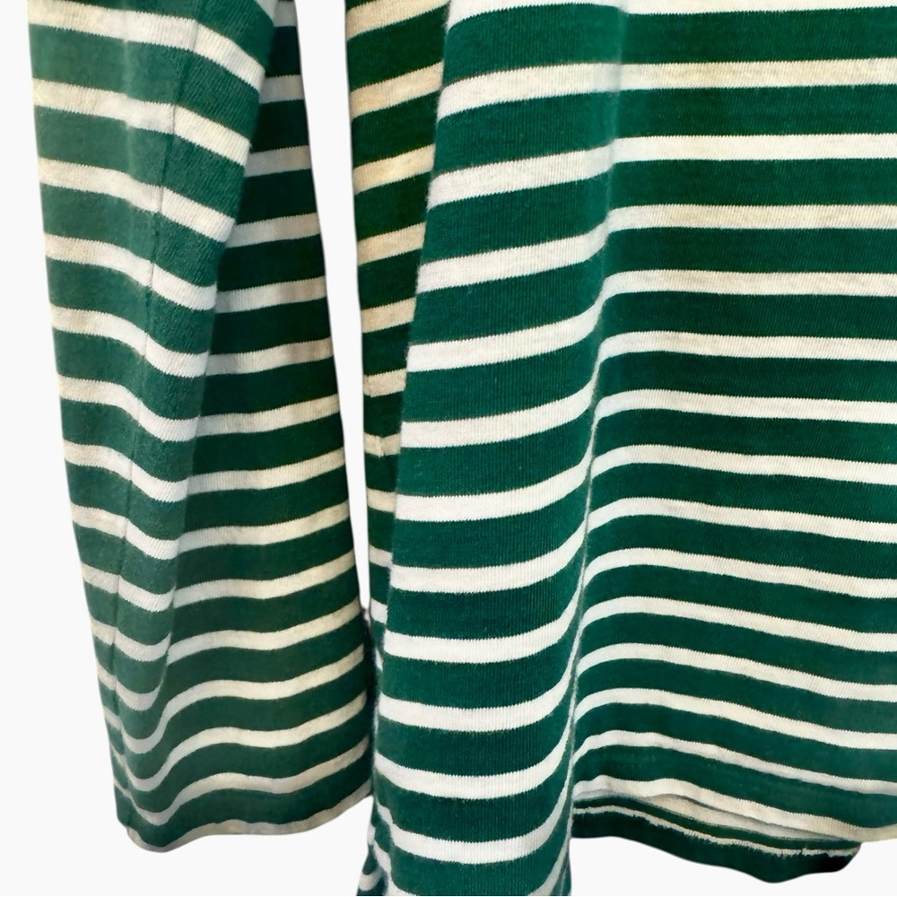 Green Striped Women's Top with Candy Cane Design MP - Picture 5 of 5
